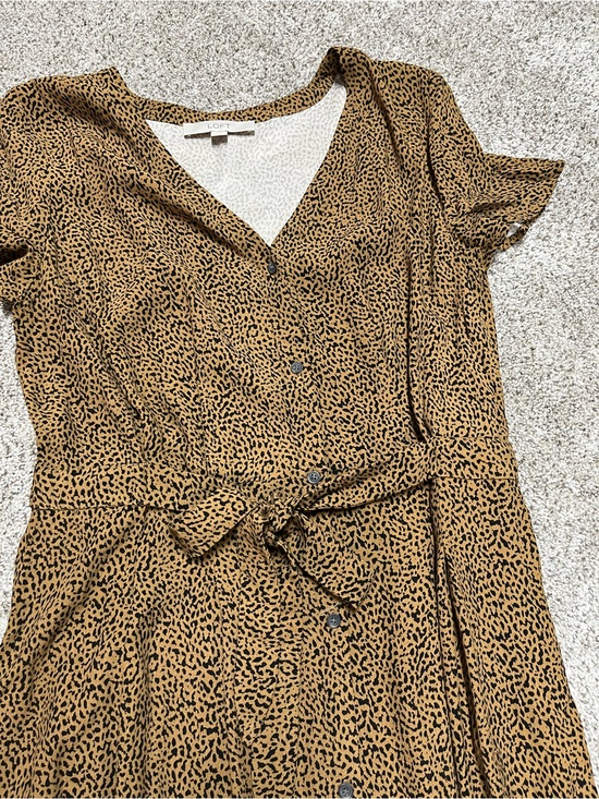 LOFT Dresses & Skirts - LOFT 10 TALL Leopard Dress